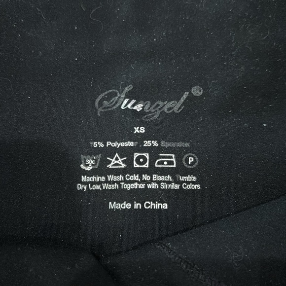 Sungel Black Leggings - Picture 2 of 3